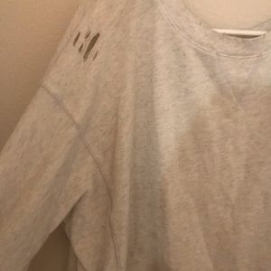 Crew neck sweatshirt